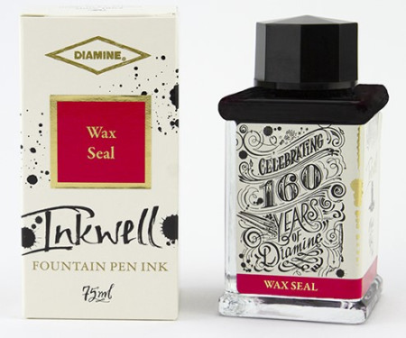 Diamine 160th Anniversary 75ml Ink Bottle - Wax Seal